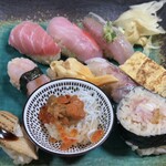 Tenguzushi - 特上にぎりランチ