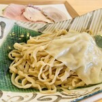Raxamenkamonohairo - らぁ麺+鴨と海老ワンタン　麺大盛り