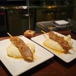 Wine Bar Kago - モルーノ(豚肉の香草焼き)