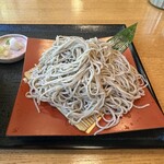 地粉そば処 みのり - 蕎麦(大盛)