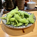 博多中洲 ぢどり屋 - つきだしの枝豆