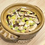 柚木元 - ⑬-1.松茸と銀杏の炊き込みご飯