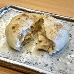 柚木元 - ⑤松茸のベシャメルソースおやき