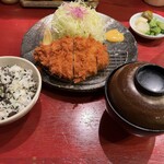 とんかつ玉藤 - ロースカツ定食
