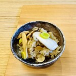 柚木元 - ⑬-1.松茸と銀杏の炊き込みご飯