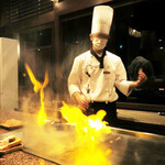 鉄板焼ステーキ 一ッ葉ミヤチク - 