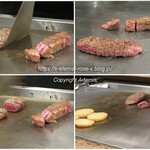 鉄板焼ステーキ 一ッ葉ミヤチク - 