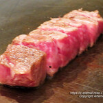 鉄板焼ステーキ 一ッ葉ミヤチク - 