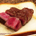 鉄板焼ステーキ 一ッ葉ミヤチク - 