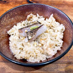 鯛塩そば 縁 - 鯛茶漬けは鯛だし飯に専用の”薄口だし”をかけるスタイル。