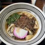 東京庵 - かつ丼にかけセット 1,350円 (にかそば)