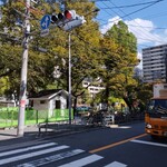 たけうちうどん店 - この公園を通過