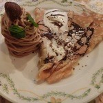 クレープリー・アルション - 10/27モンブランクレープ