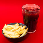 チキン処 - ポテトドリンクセット　Potato Drink Set