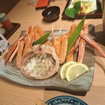 おけしょう鮮魚の海中苑 - 料理写真:ベニズワイガニ5,300円