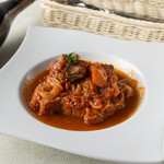 Spare ribs stew with tomato