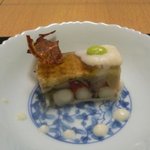 Taka - 秋野菜テリーヌのじゃがいもソースかけ