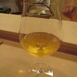 寿司 竹本 - 二杯目からは白ワインを