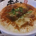 麺屋あごすけ - 甘えびとんこつ麺　890円