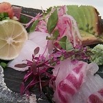 蓬左茶寮 - 刺盛り・3500円コースの1品