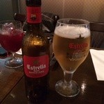 エストレージャダムで乾杯！