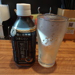 ラーメン燈郎 - 黒ウーロン茶（１８０円）