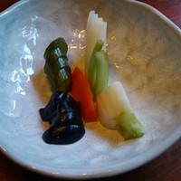 日本料理 梅林 - お新香