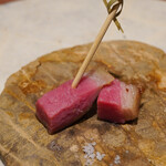 L'Arbre - これはサービスでいただいた豚肉です