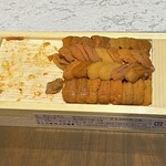 魚屋 Fish.K - 待ってる間に摘んで下さいと　店長さんが。　ありがとうです！