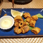 海鮮 イタリアンバル ルチアーノ - ちょっと変わり種のいかの唐揚げ