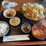 和食ところ おかみさん - 鶏ちゃん定食