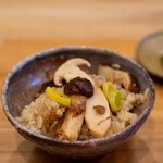 柚木元 - 2023.10 松茸ご飯
