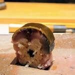 鮨 唐島 - 鯖の棒寿司