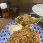 ヌードル＆スパイスカレー 今日の1番 - キーマカレー　あっぷ