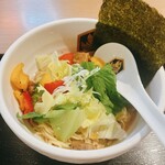 真鯛らーめん 麺魚 - 真鯛冷やし中華パルコスペシャル　¥1155（税込）