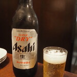 欧風料理 もん - 朝日ビール大瓶