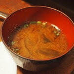 欧風料理 もん - オムライス（味噌汁）