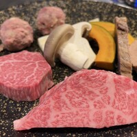 鉄板焼 ステーキ 北野坂 - 