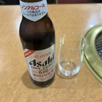 炭火焼肉 牛和鹿 - ノンアルコールビール