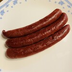 ミート池田 - 料理写真:鹿肉ソーセージのプレーン