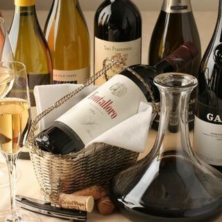 A selection of Italian wines carefully selected by sommeliers