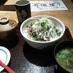 寿司 魚がし日本一 - 秋刀魚丼
