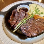 BistroBar AUBE - やわらか牛さがりステーキ