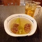 牛カツと出汁のbaran - 出汁椎茸 450円