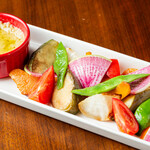 京都蔬菜的香蒜鳀鱼热沾酱S