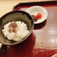 懐石料理 桝田 - ごはん、香の物