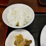 Gourakuen - ご飯、、搾菜 ♪