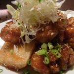 Shinsengumi - 鶏と長芋の黒酢炒め 　６０９円