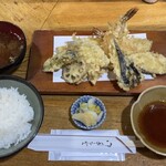 天ぷら 住友 - 基本セットでB定食を注文