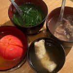 三岩 - トマト等のおでん220円～620円(税抜)
